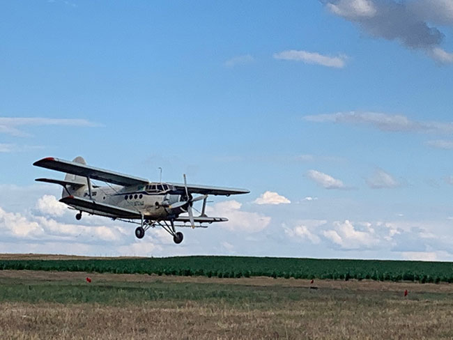 Aviatsionn-himicheskie raboty v Kazahstane AHR