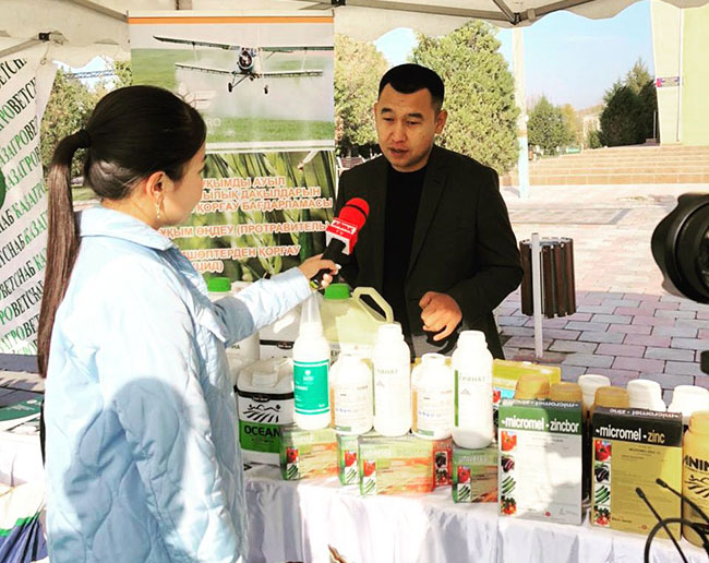 Aviatsionn-himicheskie raboty v Kazahstane AHR